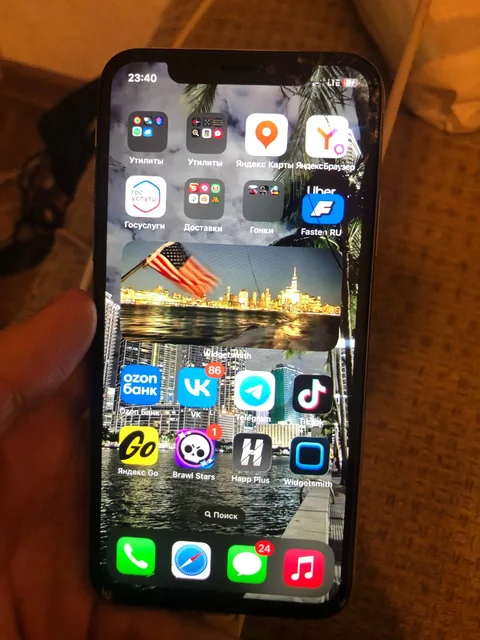 iPhone X с разбитым экраном - Мопеды в Ульяновск