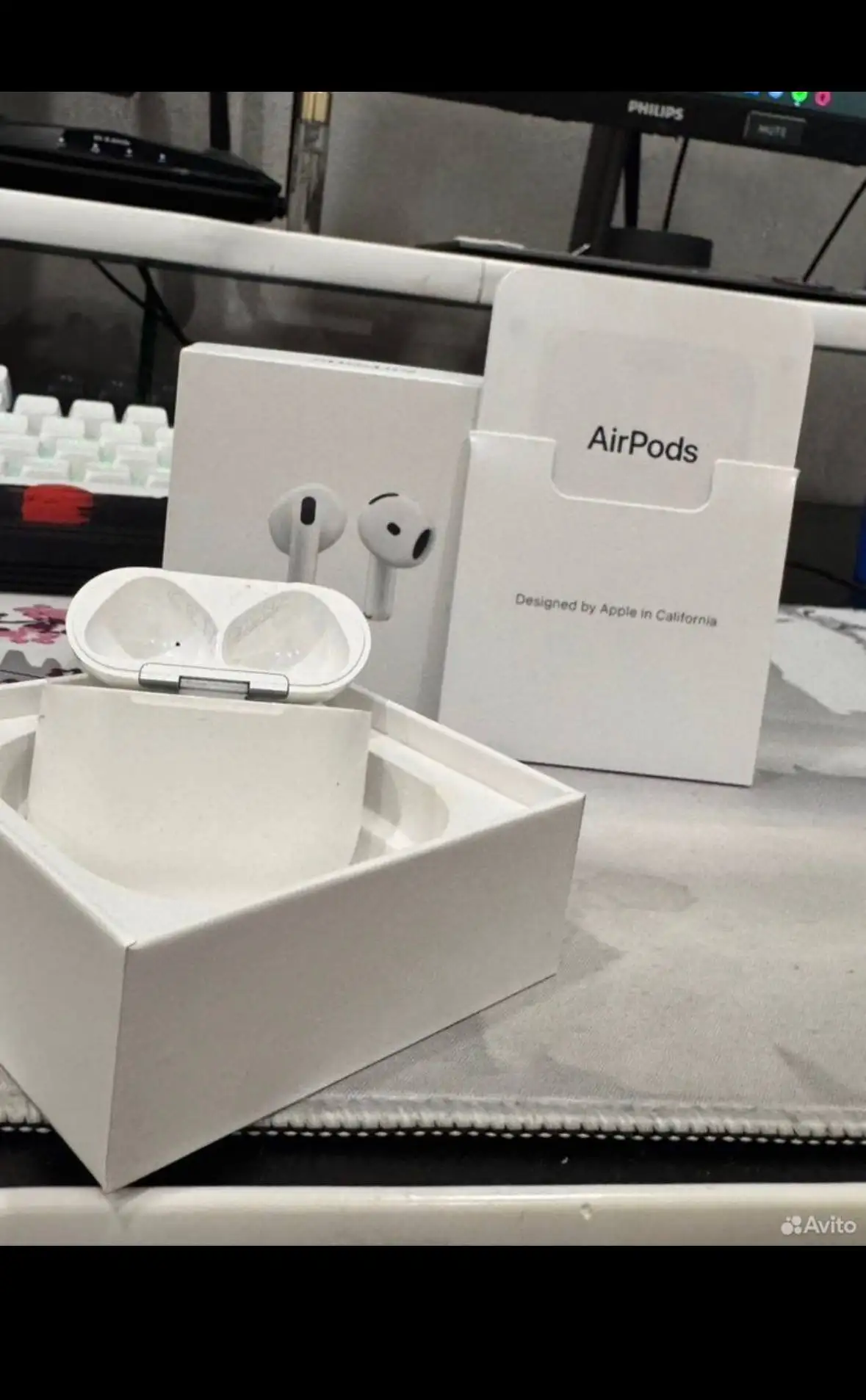 Кейс от AirPods 4 - Аксессуары для наушников (Электроника) в Ульяновск