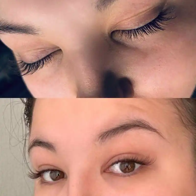 Наращивание ресниц в салоне красоты Vikki