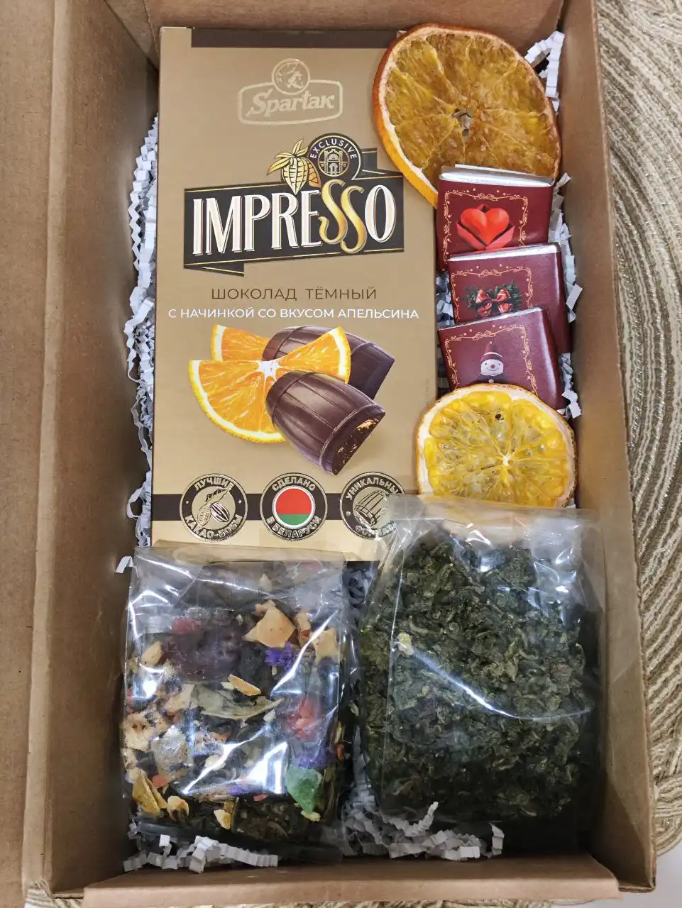 Новогодние подарочные боксы