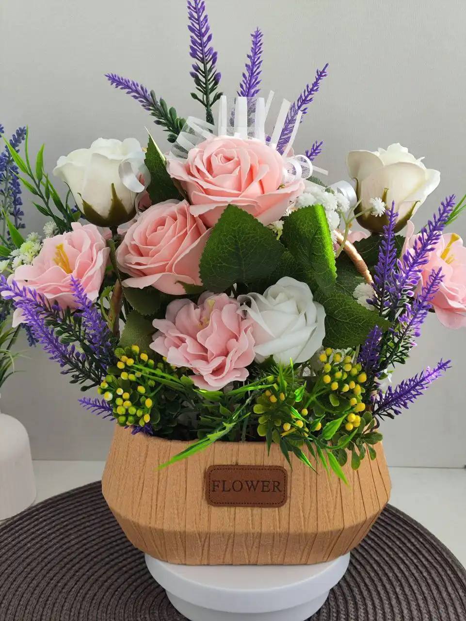 Букет из мыльных роз для подарка