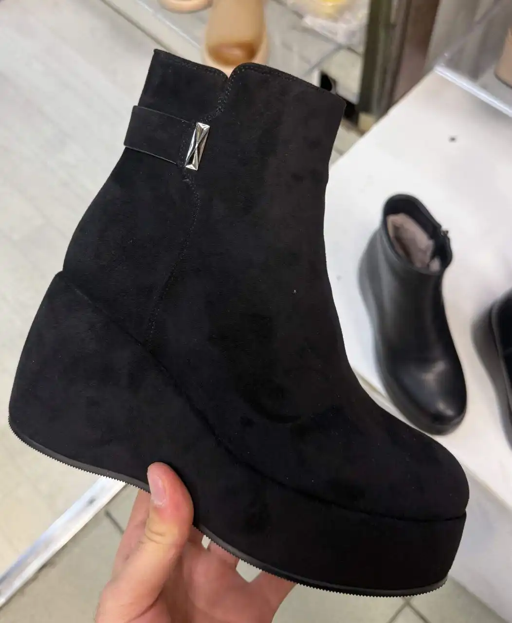 Иск замша Зима размер 40