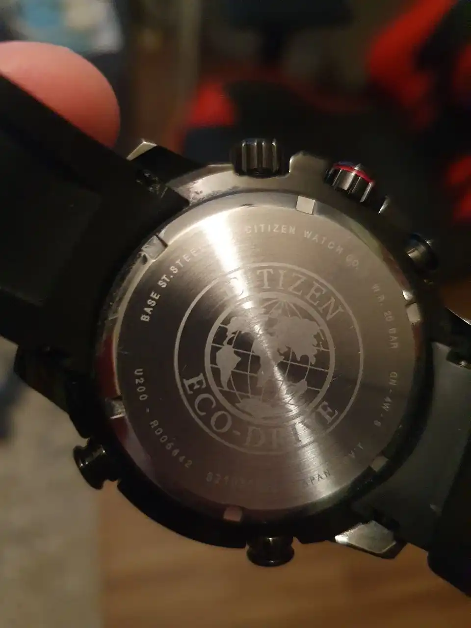 Часы наручные Citizen JZ1065-05E с хронографом, будильником, таймером