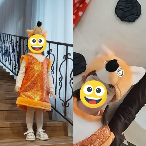 Продам новогодний костюм "Лисички" на рост 110-116 см - частное объявление в Чита