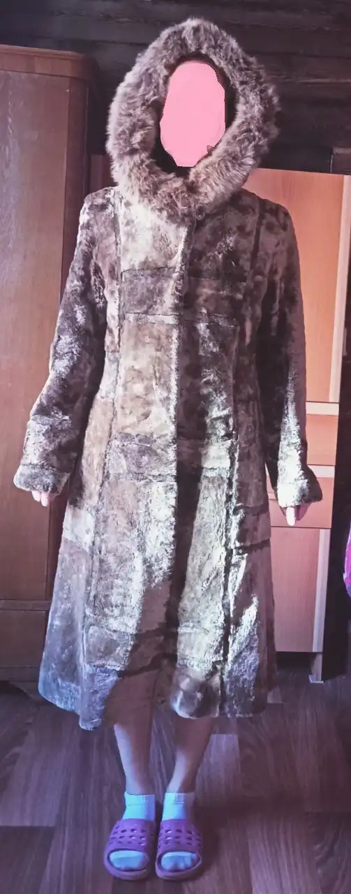 Продажа б/у женских шуб мутон