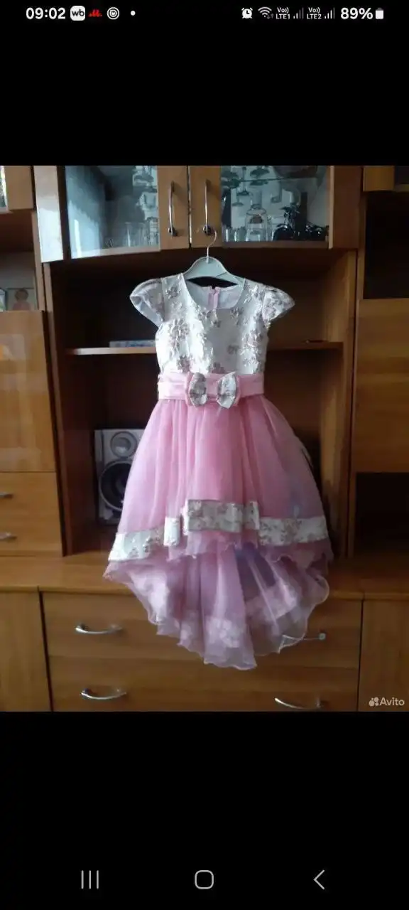 Продам платье и туфли на выпускной в садик