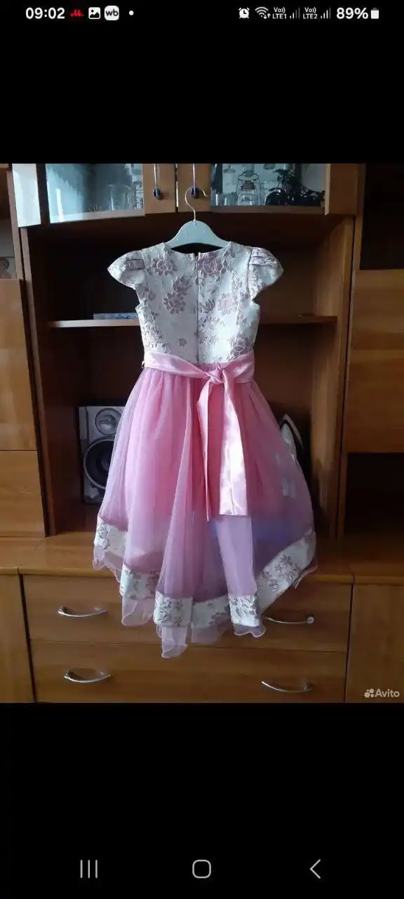 Продам платье и туфли на выпускной в садик