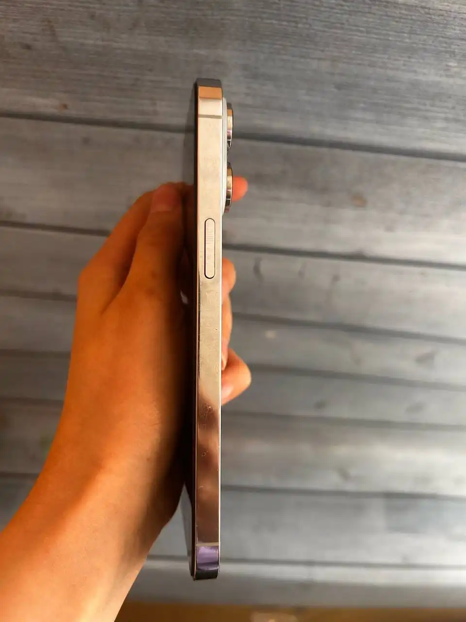 iPhone 14 Pro Max 128 ГБ белый с дефектом экрана