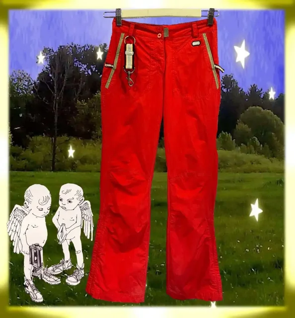 Винтажные горнолыжные штаны Nike ACG 90-х, размер M - Джинсы в Чита