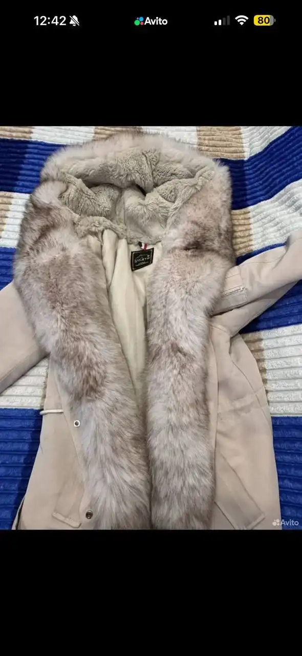 Продам парку из натурального кролика