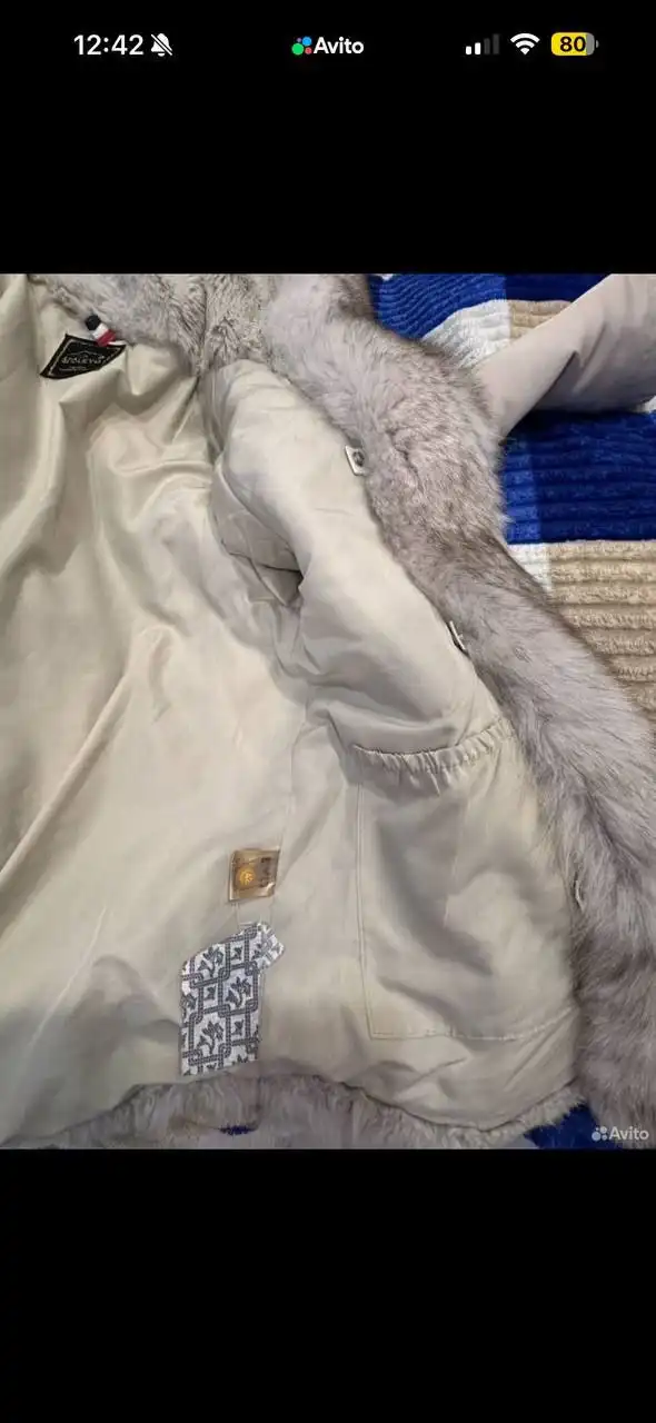 Продам парку из натурального кролика