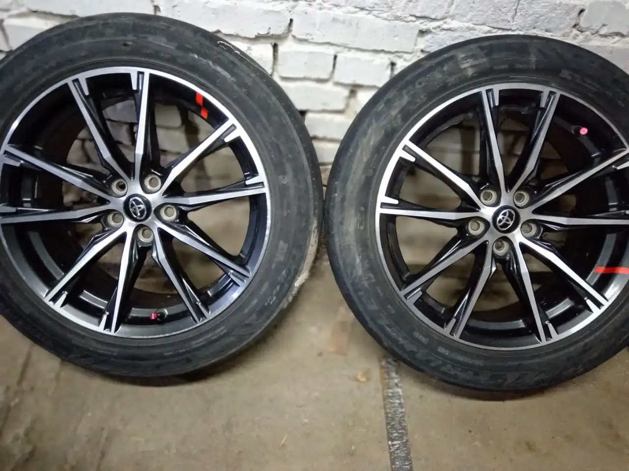 Комплект колес R17 с летними шинами и проставками - Запчасти (Авто) в Чита