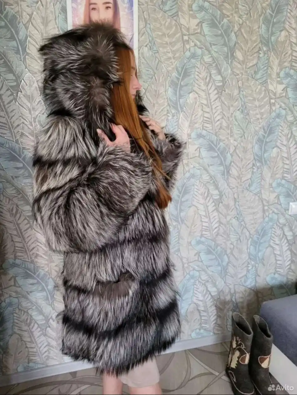 Продажа эксклюзивной итальянской шубы из натуральной чернобурки - Верхняя одежда (Одежда) в Чита