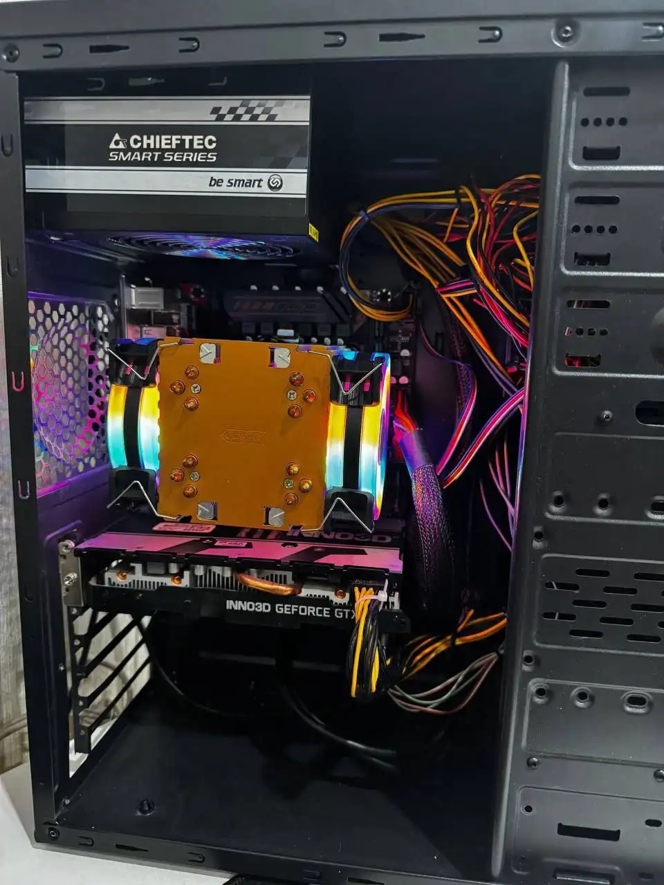 Игровой системный блок с монитором и аксессуарами - Компьютеры и комплектующие (Электроника) в Чита