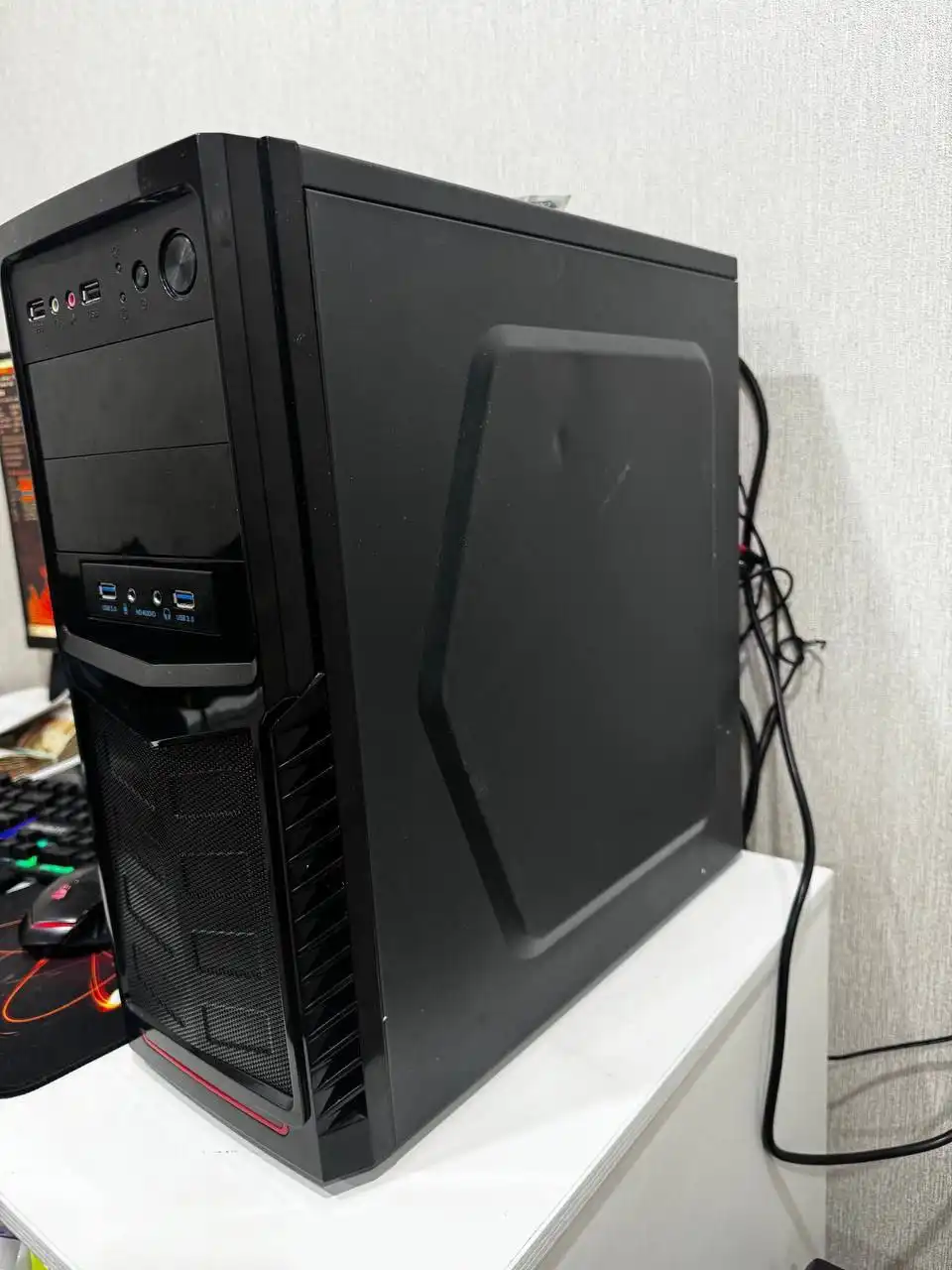 Игровой системный блок с монитором и аксессуарами - Компьютеры и комплектующие (Электроника) в Чита