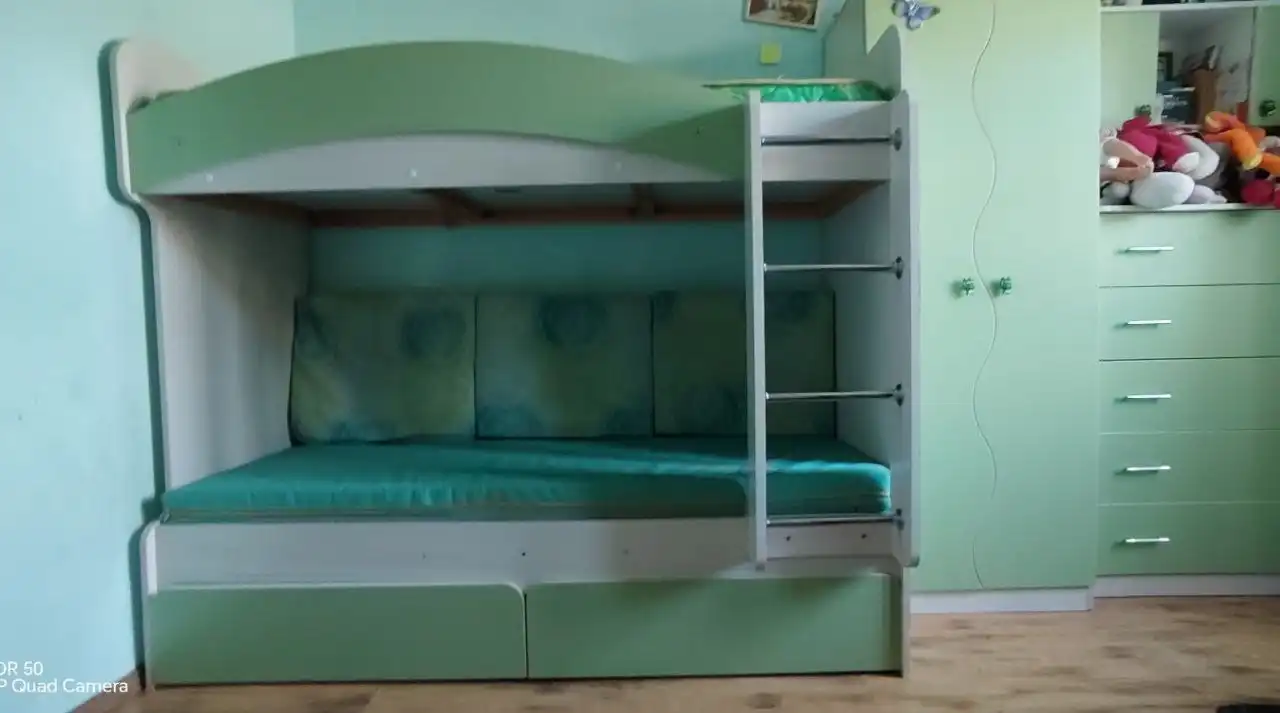 Продам двухъярусную кровать с диваном, шкафом и комодом - Мебель (Для дома и дачи) в Чита