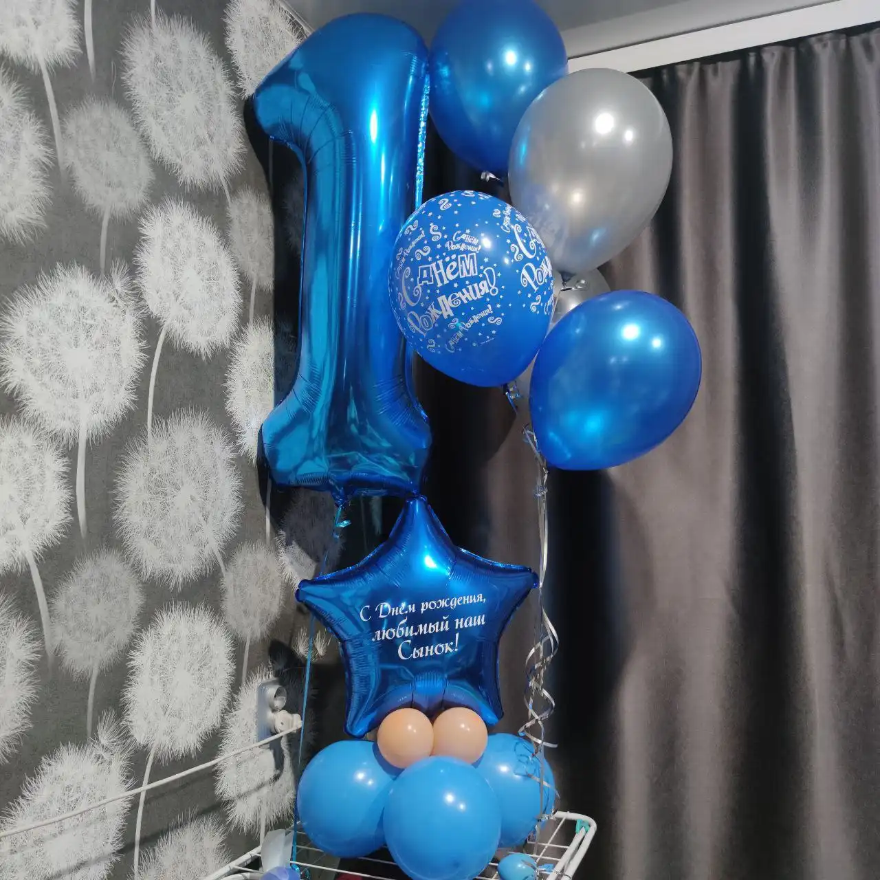 Продам воздушные шары на годик малыша - Праздничные товары (Товары для детей) в Чита