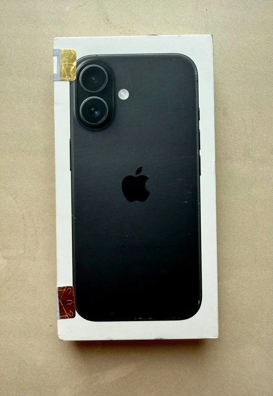 iPhone 16 128 ГБ черный новый оригинал - Смартфоны и телефоны (Электроника) в Чита