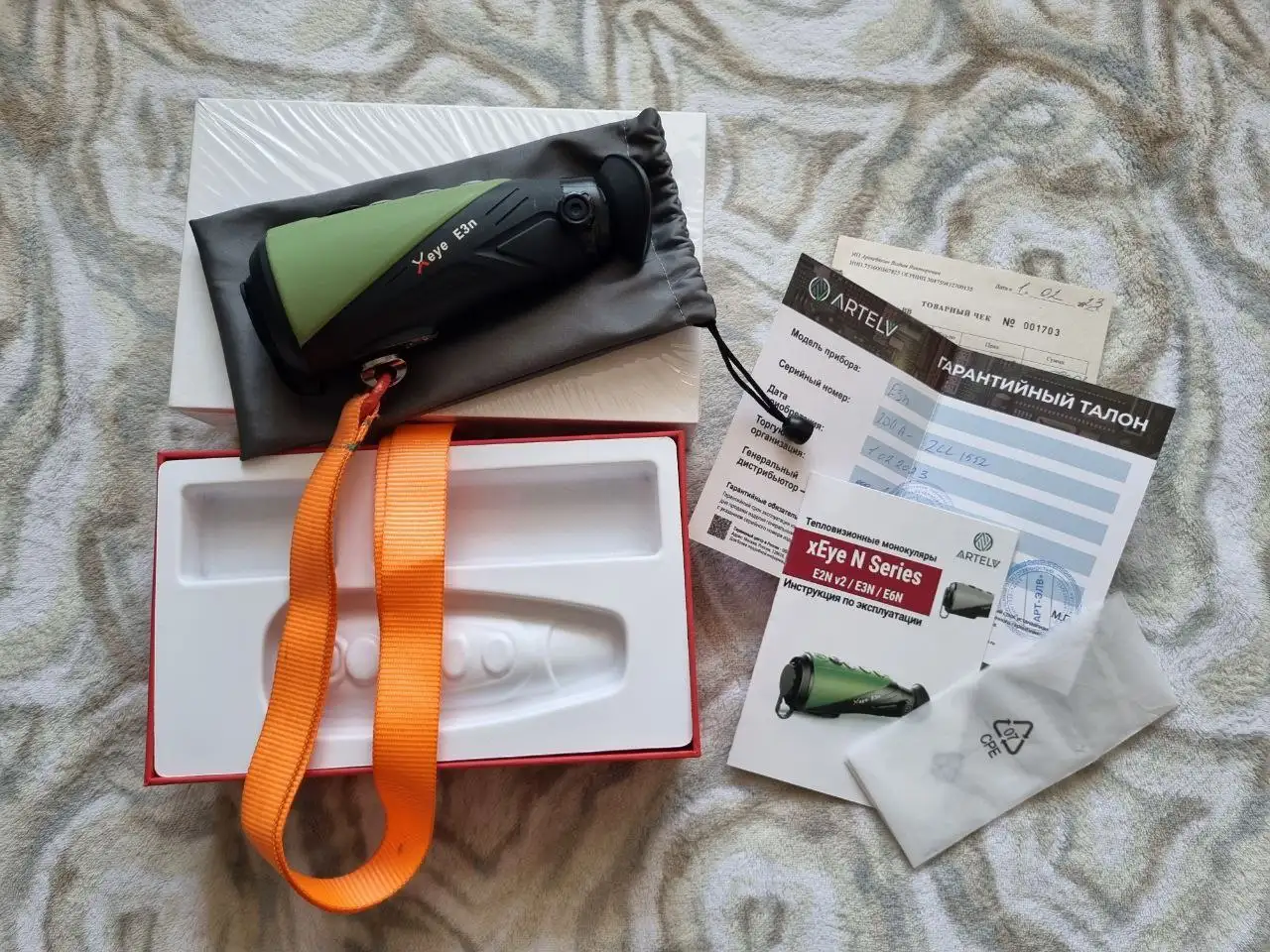 Тепловизор iRay e3n 384 матрица, 19мм объектив - Электроника в Чита