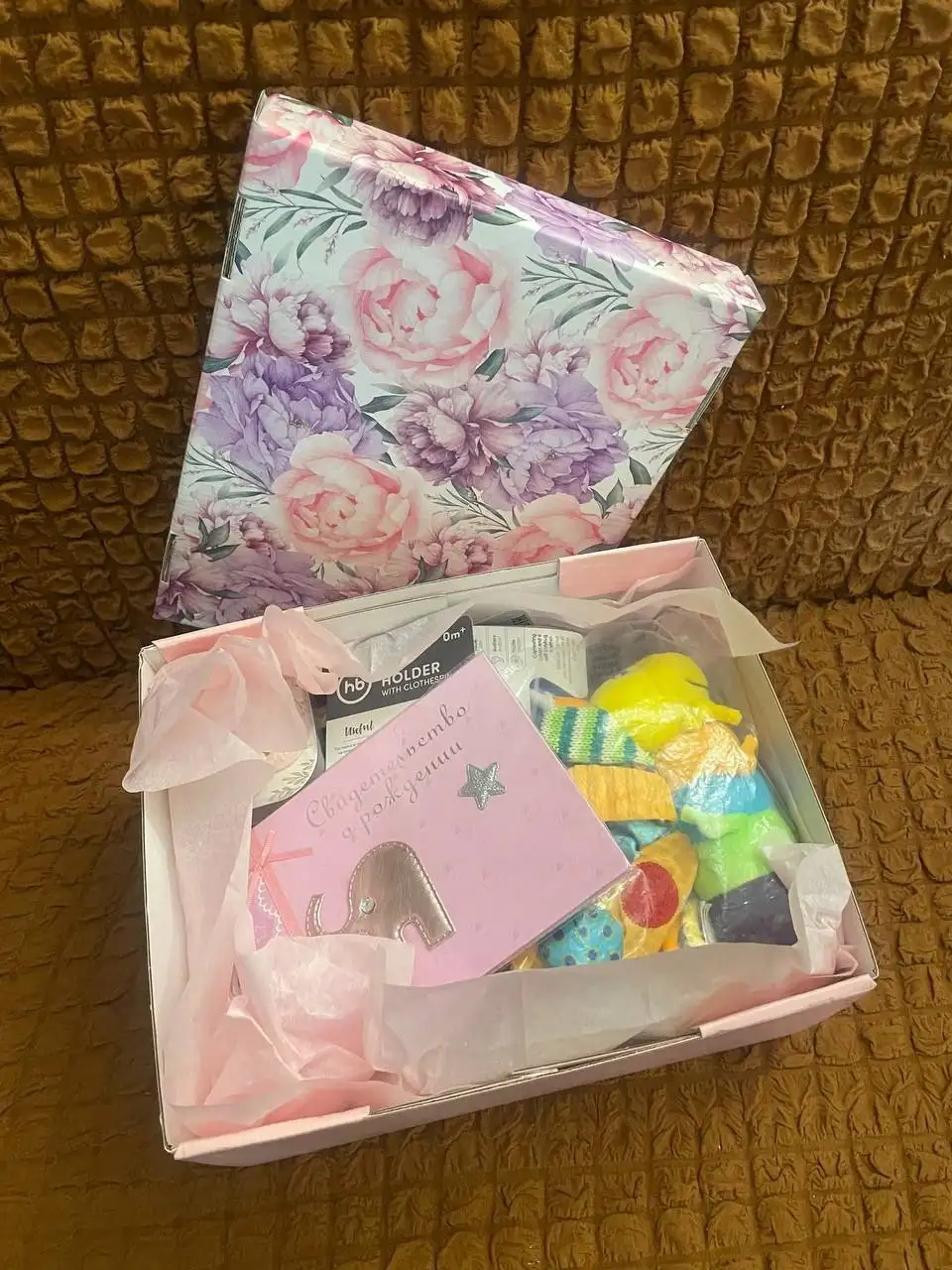 Подарочный бокс на рождение девочки - Подарки для новорожденных (Товары для детей) в Чита