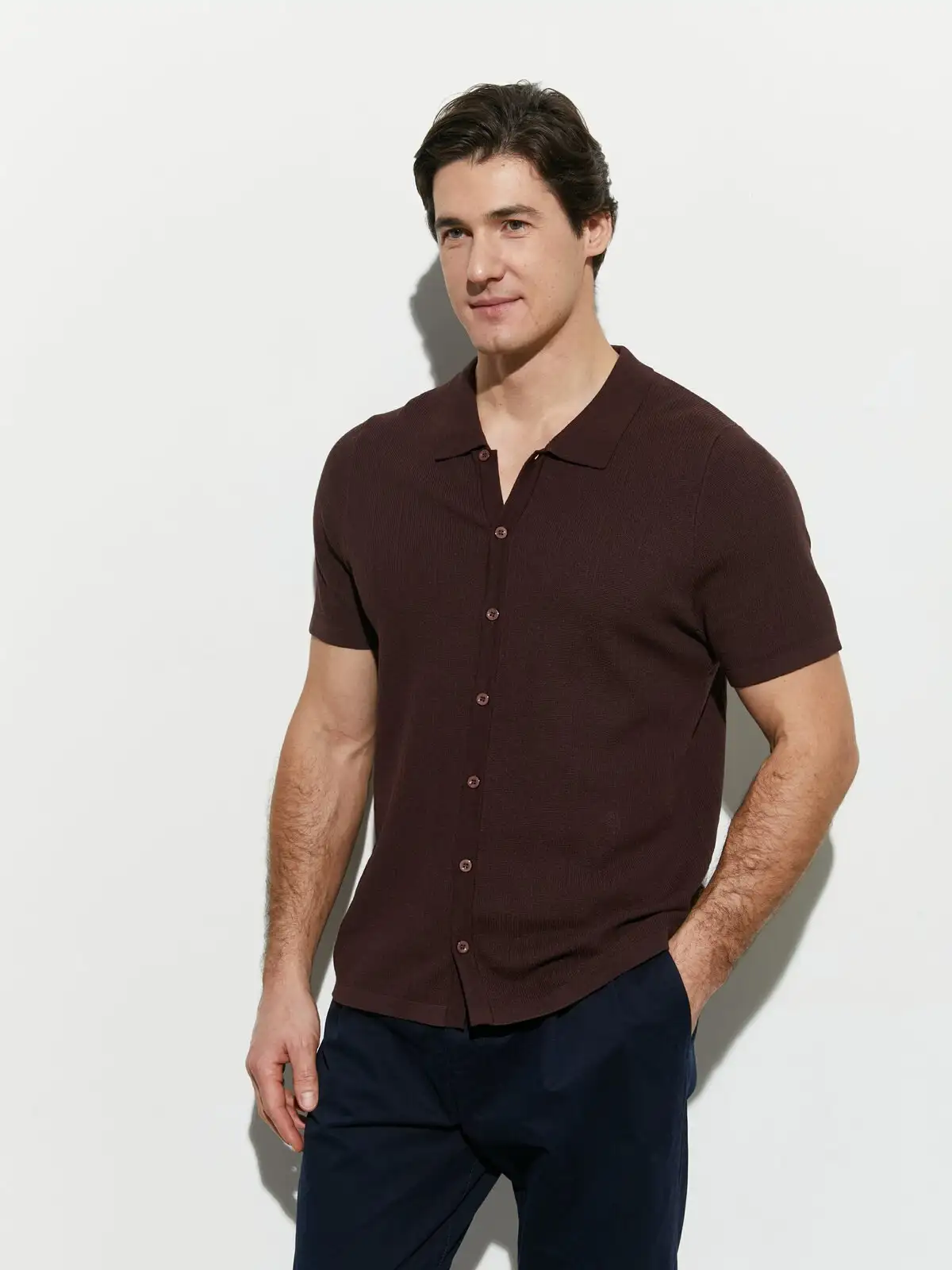 Стильное мужское вязаное поло - Мужская одежда (Одежда) в Чита