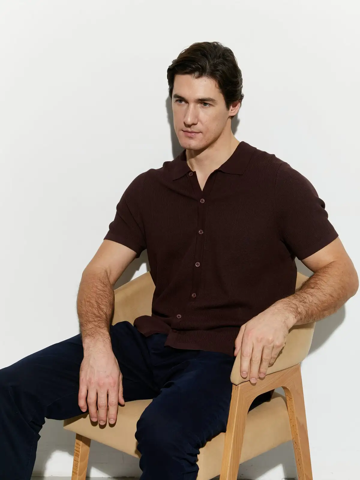 Стильное мужское вязаное поло - Мужская одежда (Одежда) в Чита