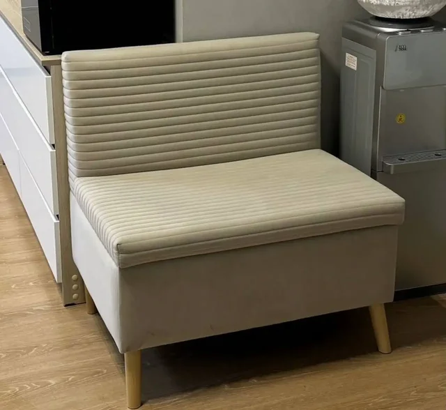 Продажа бежевого прямого дивана - Мебель в Чита