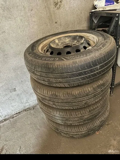 Продам летние колеса Goodyear 165/70 R14 - Квадроциклы в Чита