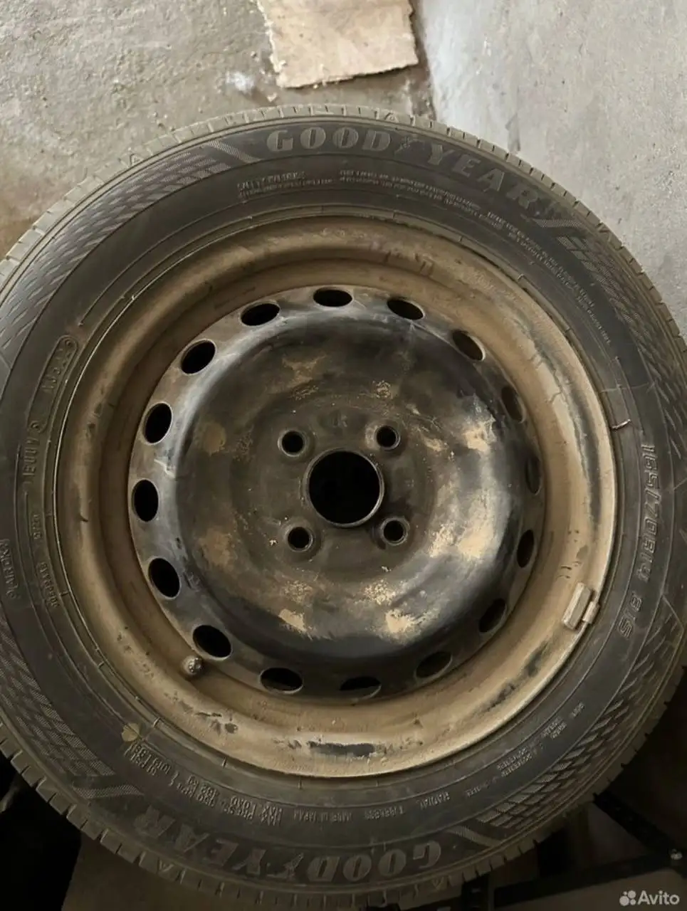 Продам летние колеса Goodyear 165/70 R14 - Шины и диски (Авто) в Чита