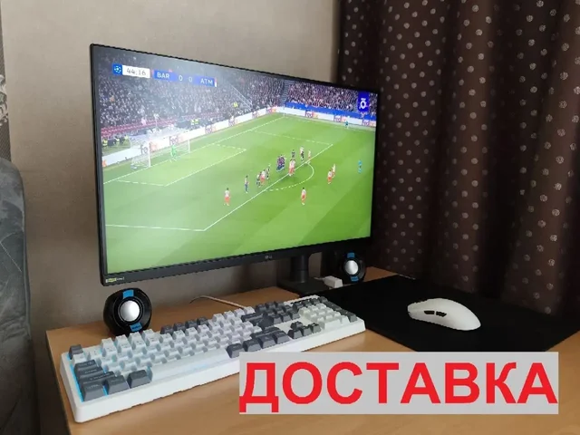 Игровой компьютер в сборе с монитором LG UltraGear - Аудиотехника в Чита