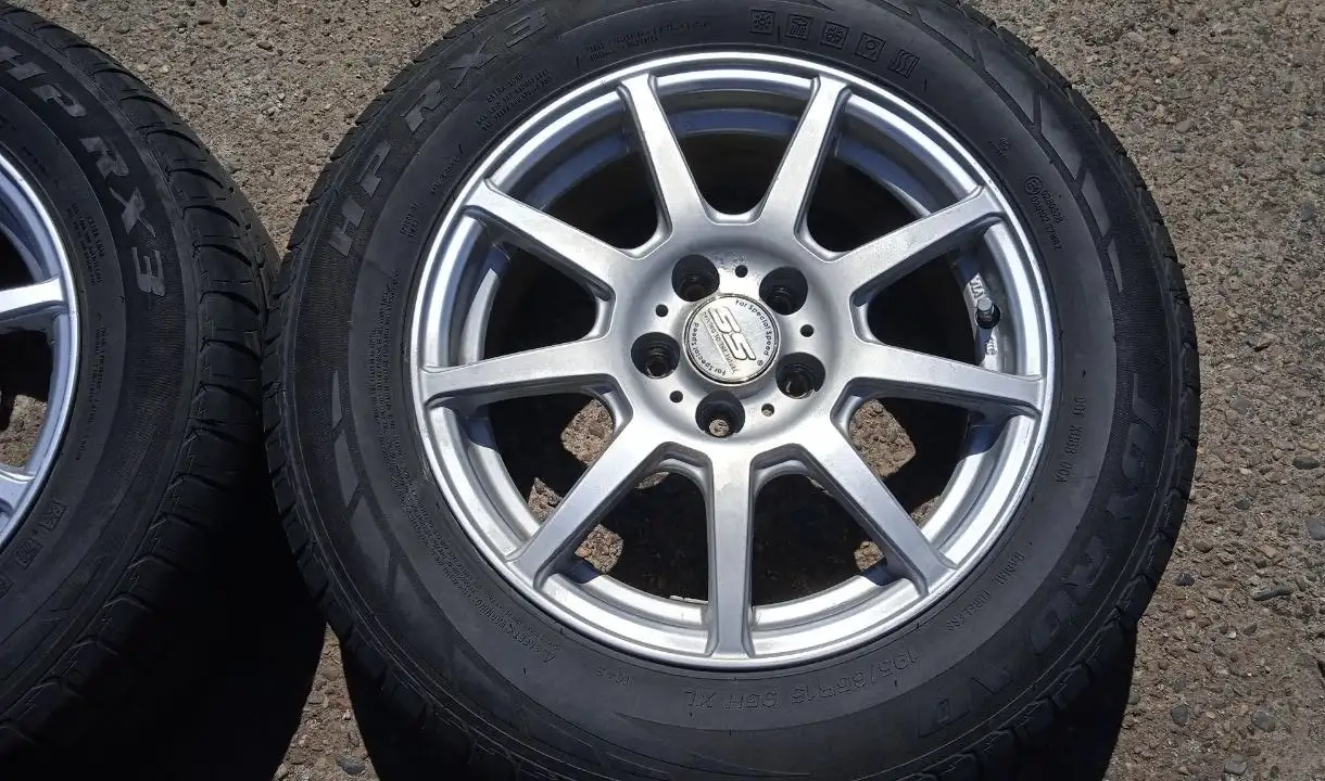 Комплект летних колес R15 5x100 - Шины и диски (Авто) в Чита