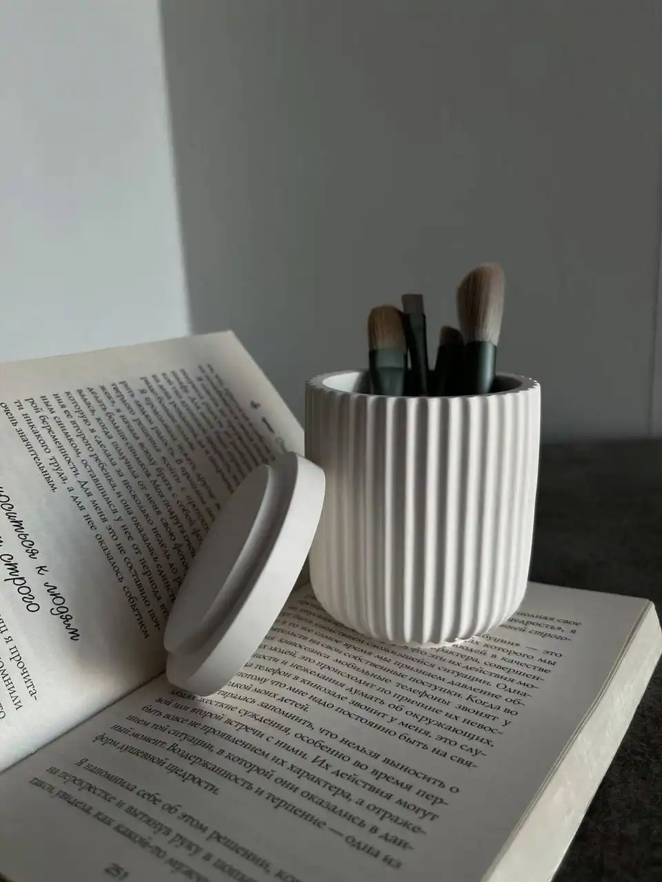 Гипсовые баночки-шкатулки ручной работы