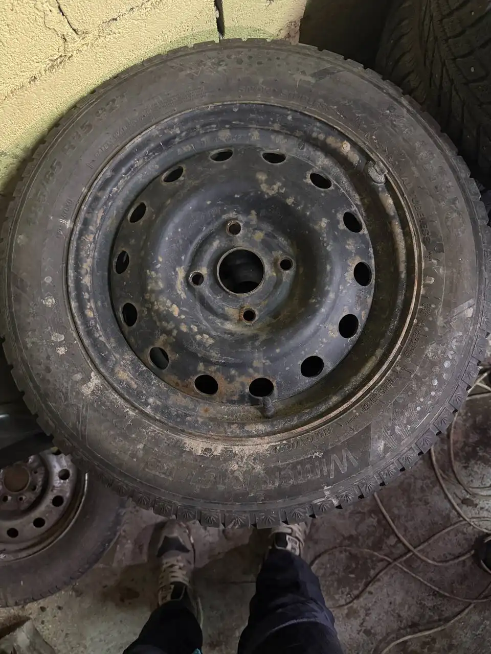 Штампы на новой резине