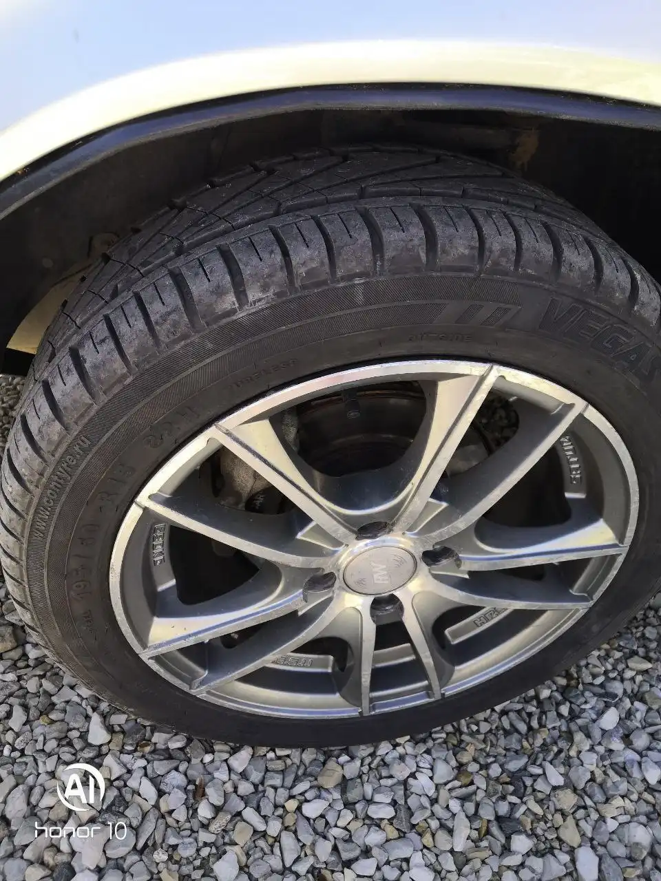 Комплект колёс ВАЗ 195/50/15 в отличном состоянии - Колёсные диски и шины (Запчасти) в Краснодар