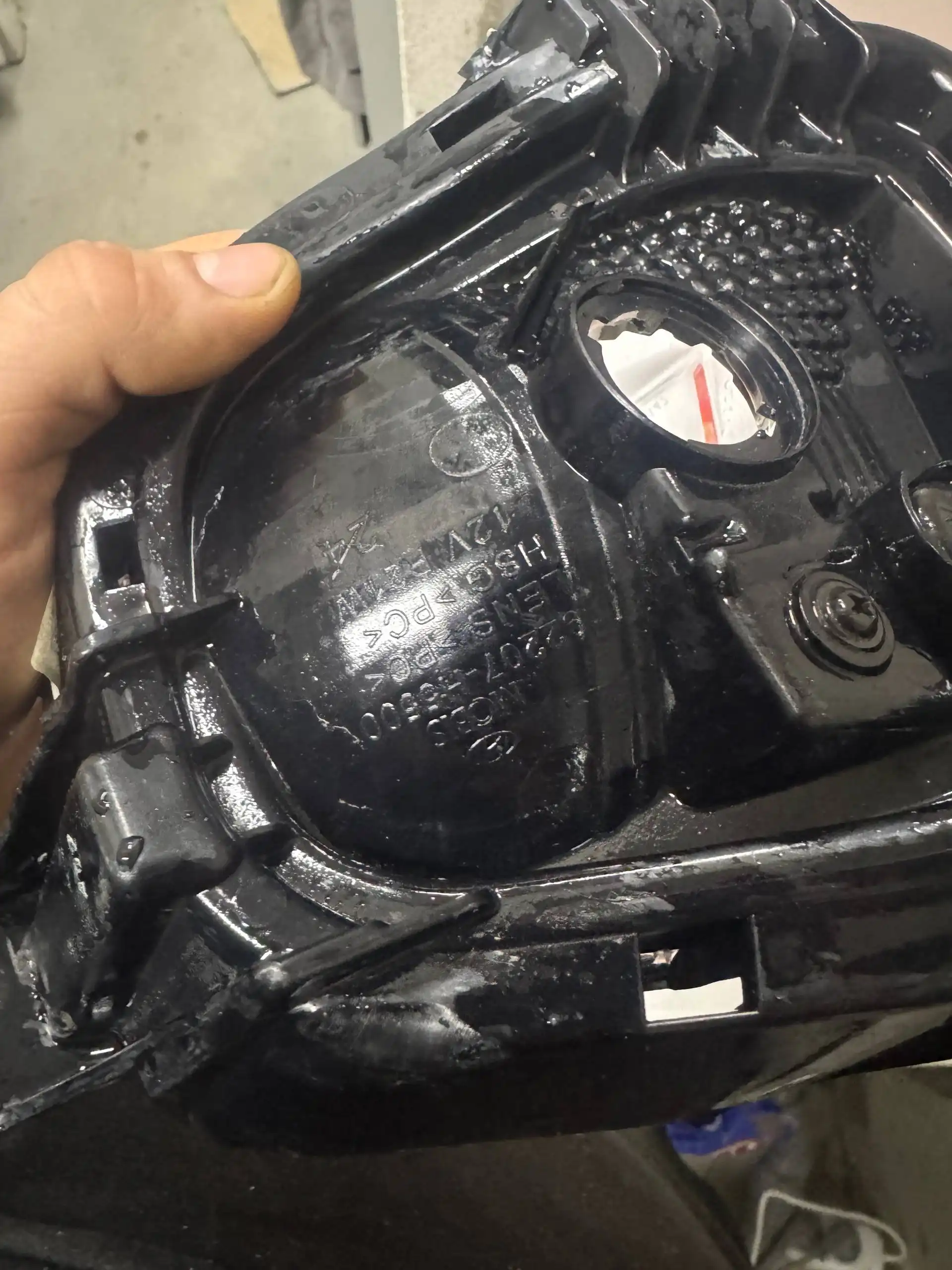 Противотуманная фара на Солярис 2020г левая оригинал