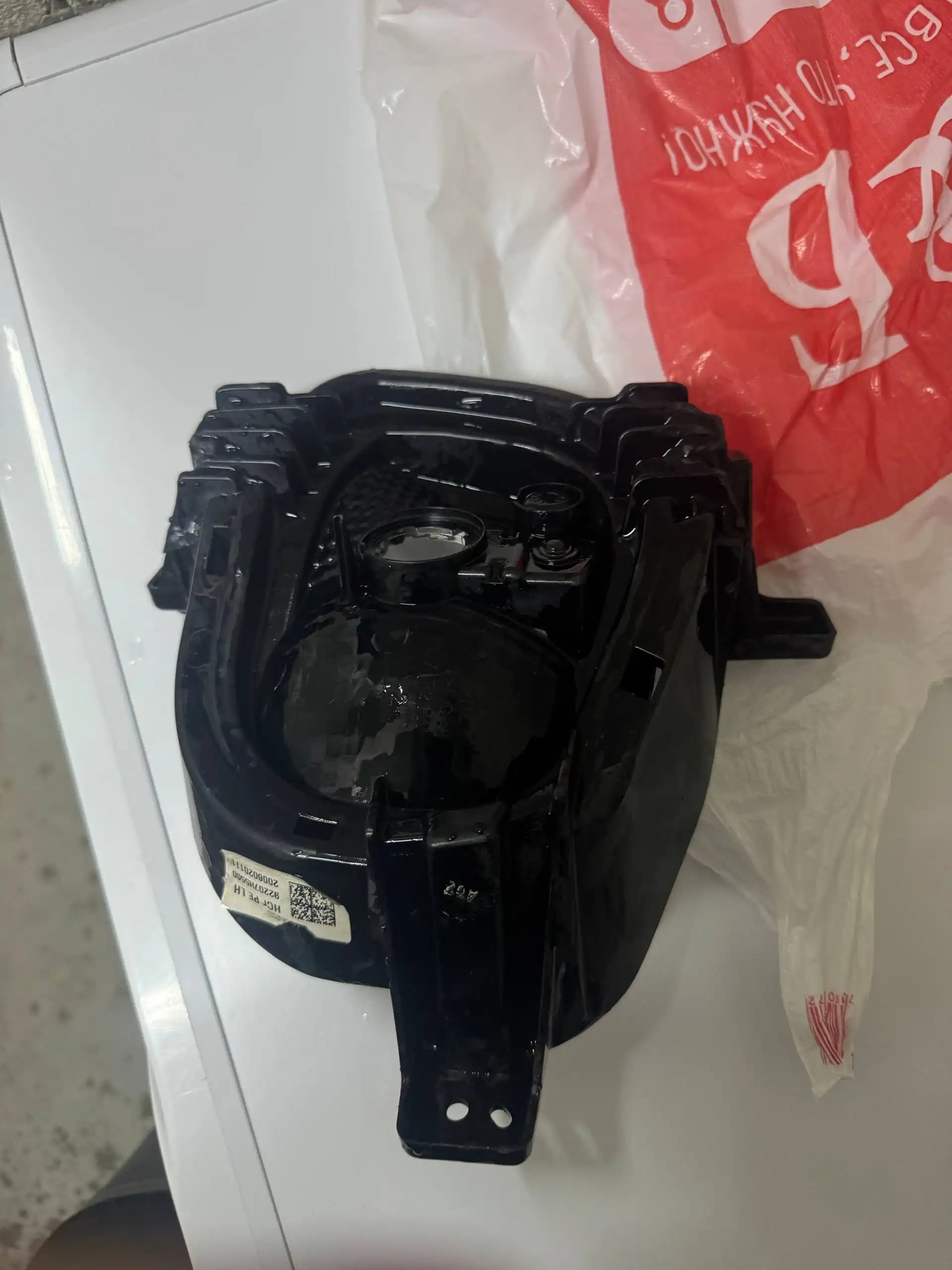 Противотуманная фара на Солярис 2020г левая оригинал