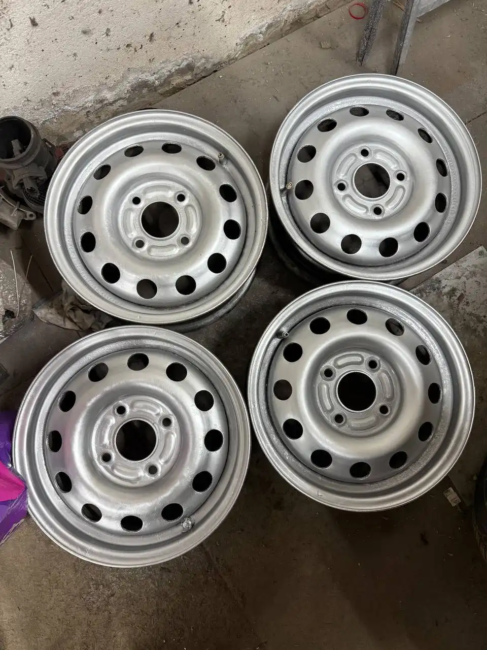 Штампованные диски R14 4x114.3 - Диски (Запчасти) в Краснодар