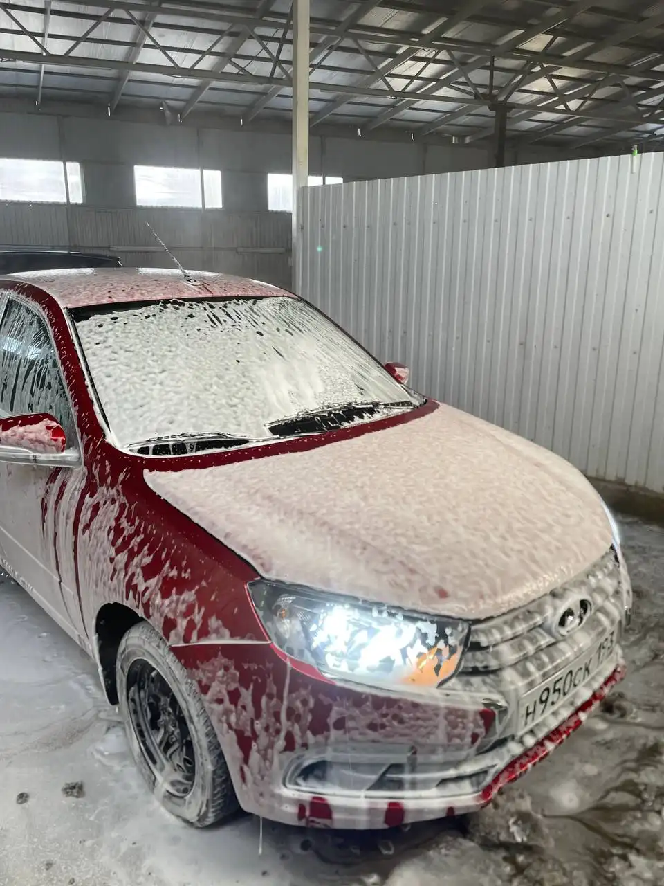 Lada Granta 2022 г.в., Фламенко, 60 тыс.км, 2 хозяина - Легковые автомобили (Авто) в Крымск