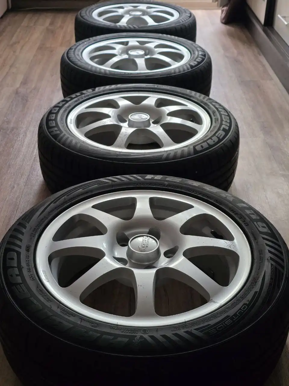 Диски ВСМПО ПАЛЛАДА 16" с резиной HABILEAD - Запчасти (Авто) в Краснодар