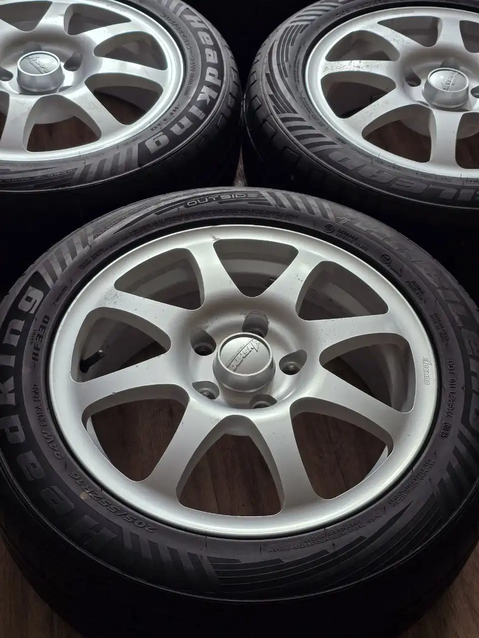 Диски ВСМПО ПАЛЛАДА 16" с резиной HABILEAD - Запчасти (Авто) в Краснодар