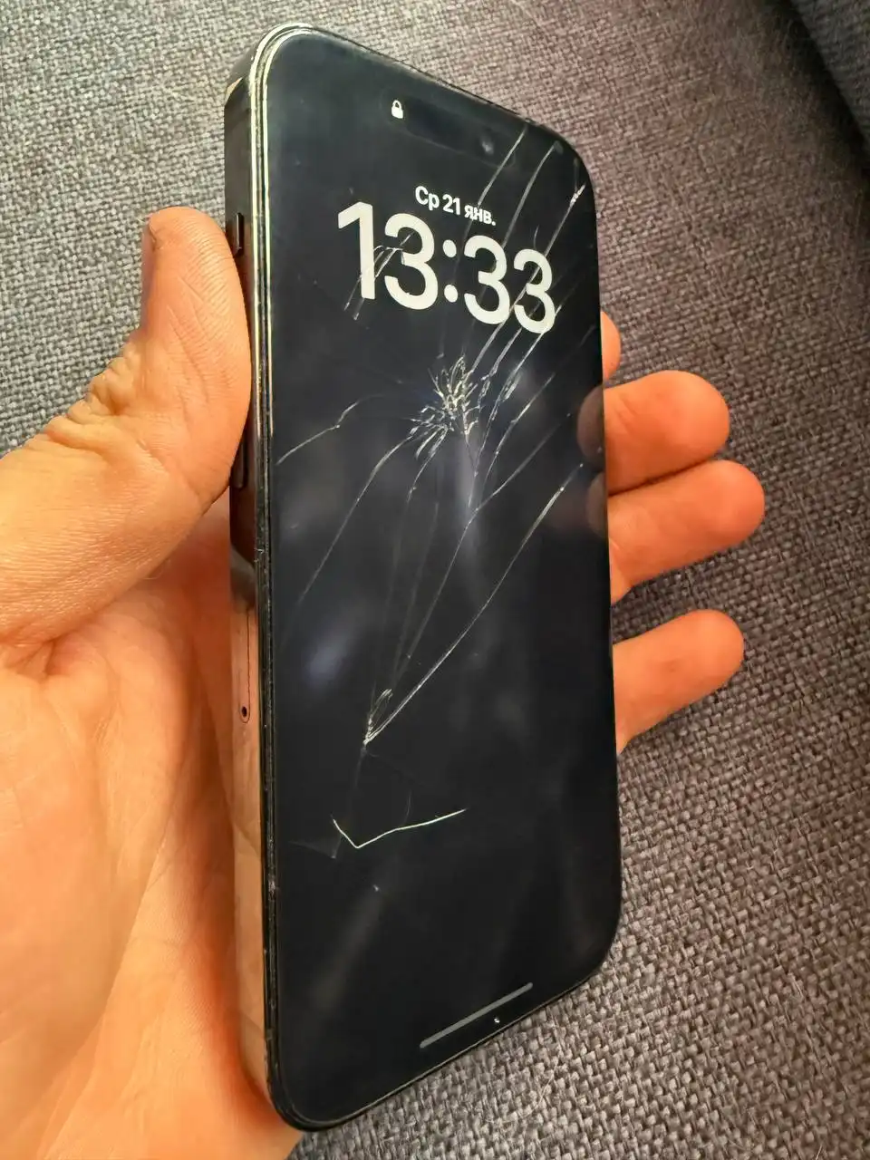 iPhone 14 Pro 512GB с заменёнными аккумулятором и дисплеем - Смартфоны и телефоны (Электроника) в Краснодар