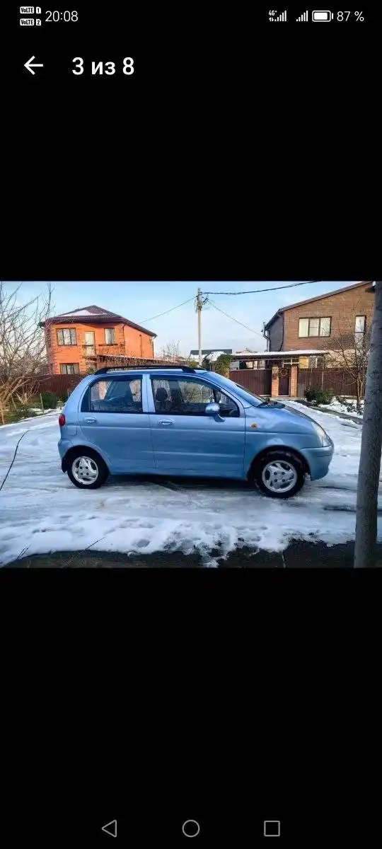 Daewoo Matiz 2005 автомат, 2 хозяина - Легковые автомобили (Авто) в Краснодар