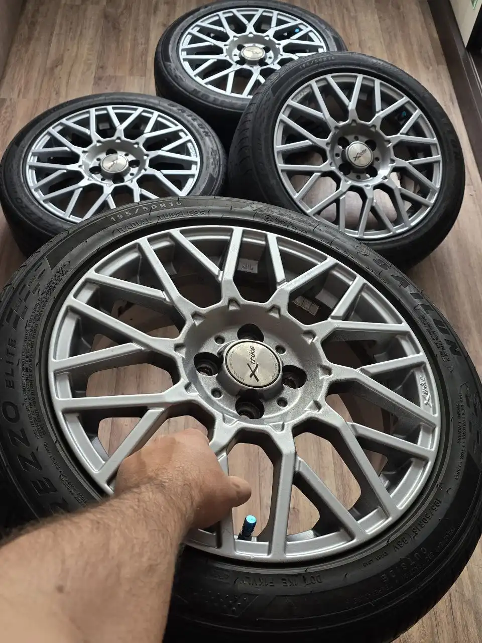 Комплект дисков X-TRIKE X-125 с резиной - Запчасти (Авто) в Краснодар