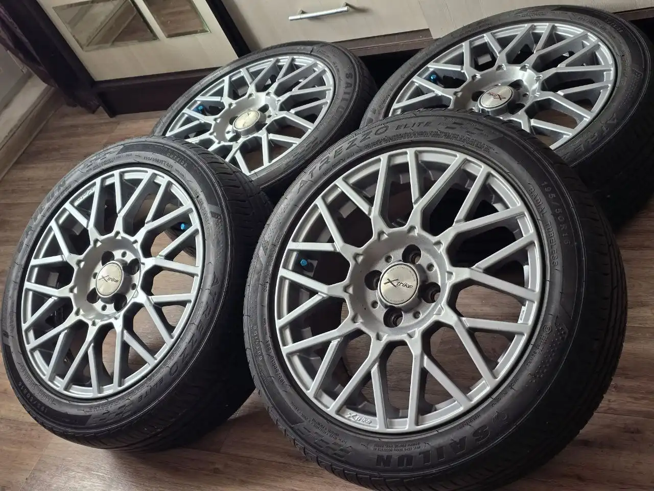 Комплект дисков X-TRIKE X-125 с резиной - Запчасти (Авто) в Краснодар