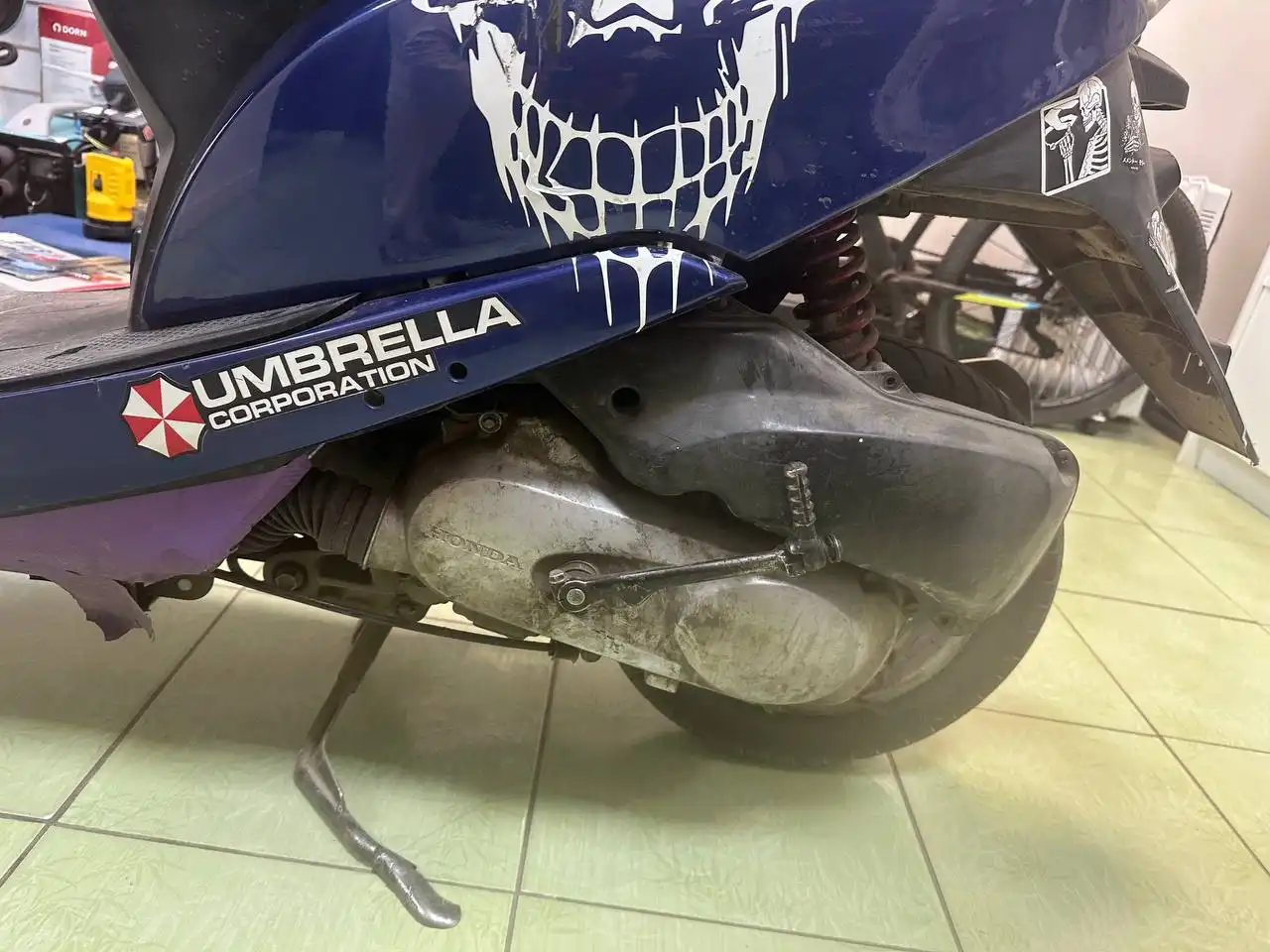 Honda Dio 35 мотороллер б/у - Мотоциклы (Авто) в Краснодар