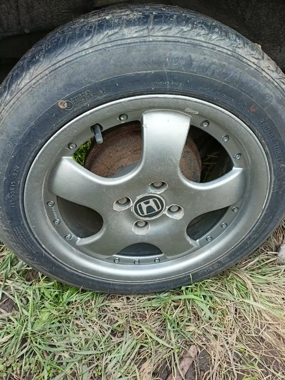 Продажа дисков R-15 Made Germany с летней резиной - Запчасти (Авто) в Краснодар