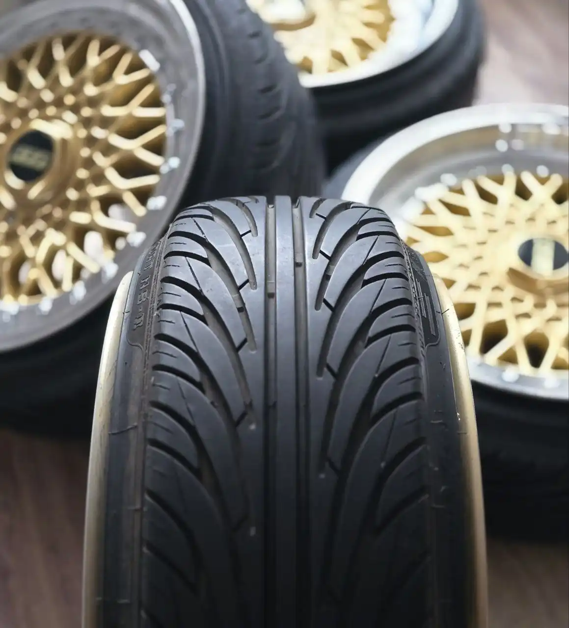 Диски BBS style с резиной NANKANG - Шины и диски (Авто) в Краснодар