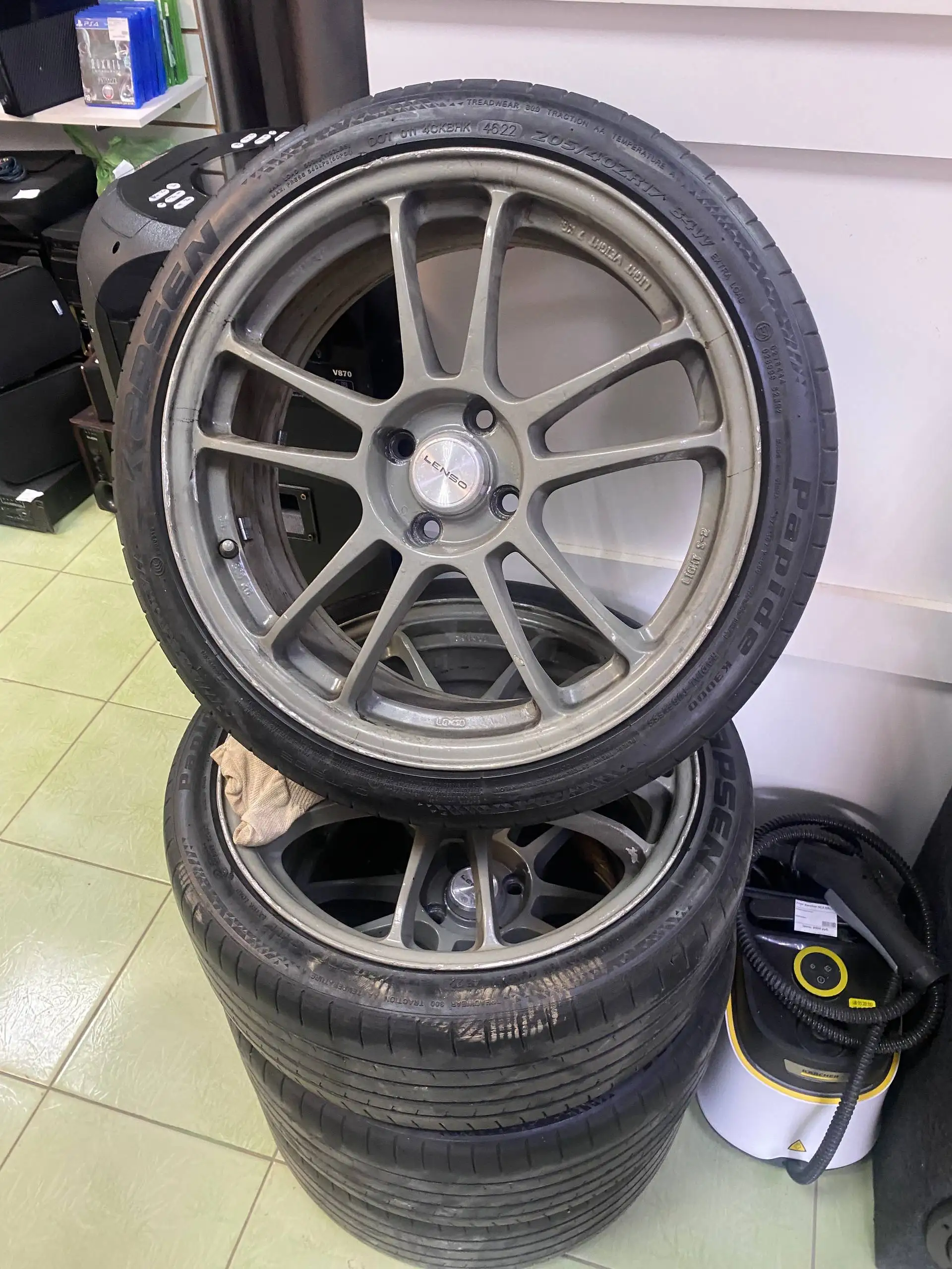 Диски R17 4x100 - Запчасти (Авто) в Краснодар