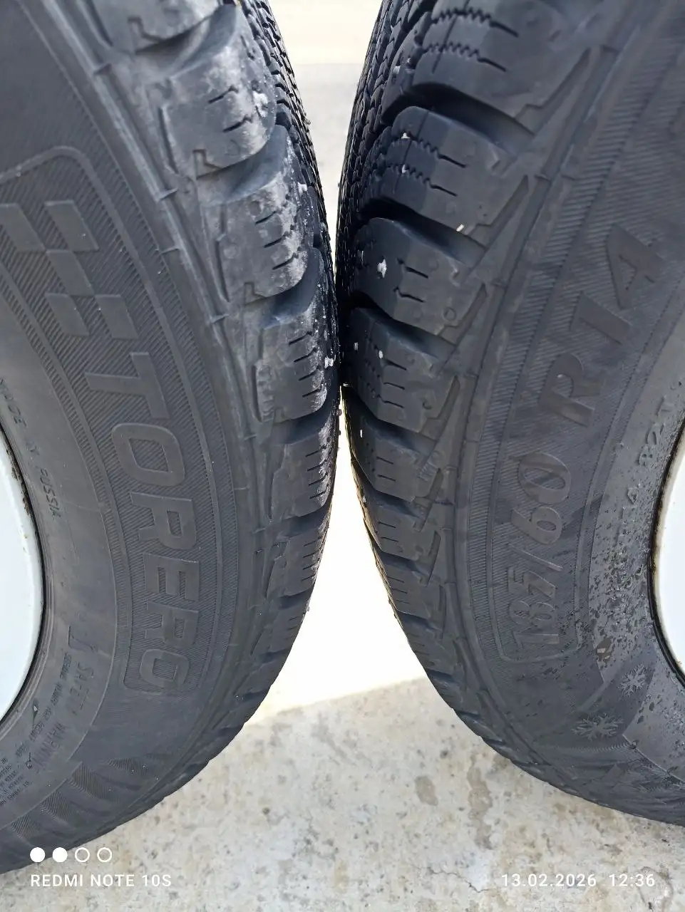 Продам комплект зимних шипованных колёс - Шины и диски (Авто) в Краснодар