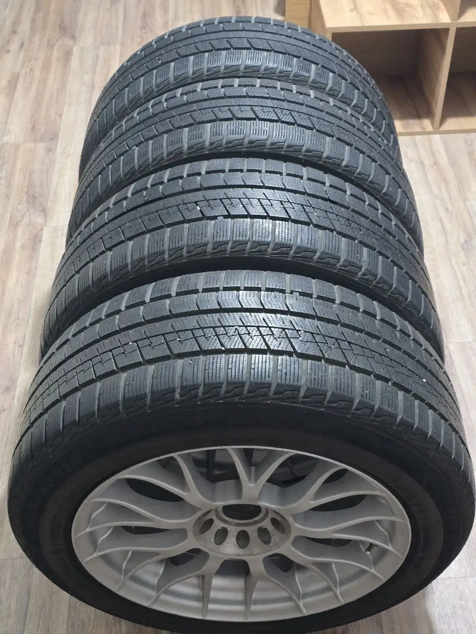 Комплект дисков A-TECH SCHNEIDER ASAHI с резиной TRACMAX S360 18 дюймов - Запчасти (Авто) в Краснодар